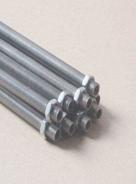 304不锈钢螺管M6M8M10M12M14M16空心穿线灯具T全牙空心牙条螺丝杆