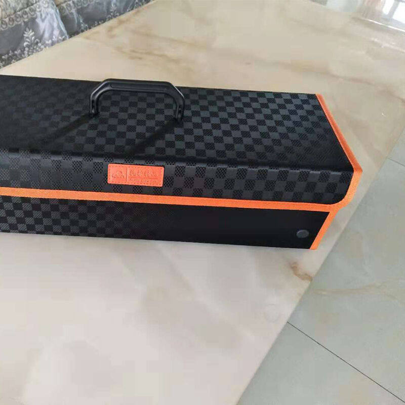 亦叶汽车后备箱收纳箱小号防水车载杂物整理收Q纳箱置物工具盒车