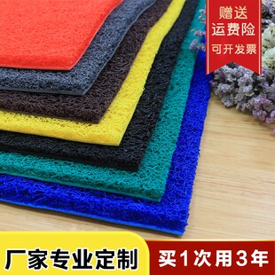 塑料丝圈地毯酒店大门口踩脚x垫防尘防滑门垫商场电梯铺满地垫定