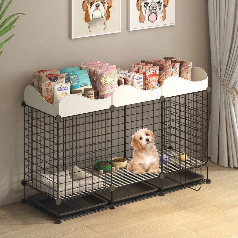 狗笼子中小型犬室内带厕所分离狗窝别墅柯基泰迪宠物狗狗围栏栅栏,宠物/宠物食品及用品,兔笼,淘宝优惠券,粉丝福利购,淘宝优惠卷