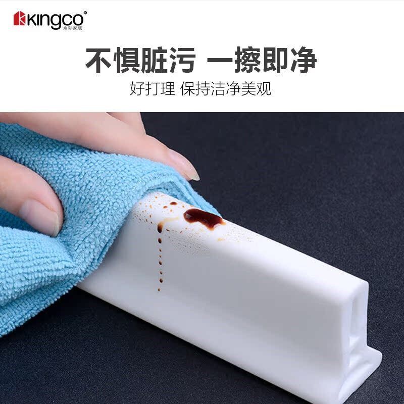 卫生间挡水条浴室防水条沐浴房挡水条台面厨房挡水条硅胶防水条白