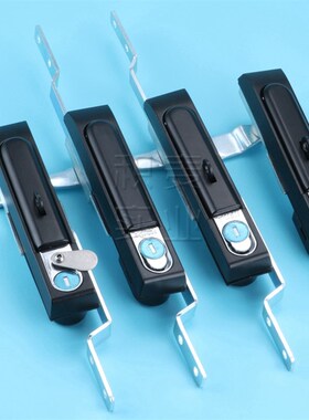 MS834-1-2连杆锁  环保设y备柜锁  控制机箱柜合金天地锁  防锈