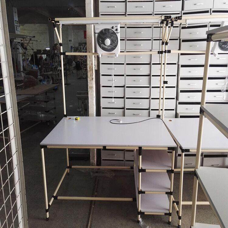 广州天猫淘宝精益管打包台风扇检验桌电商分拣桌,搬运/仓储/物流设备,其他起重搬运设备,淘宝优惠券,粉丝福利购,淘宝优惠卷