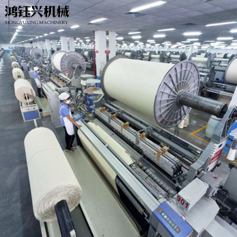 厂家加工大提花喷气织机丝绵化纤纺织用织布机