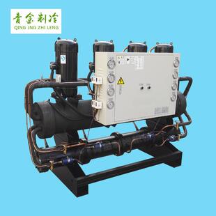 出口加工印度塑胶冷水机415V孟加拉国大型水冷开放式冷水机定做