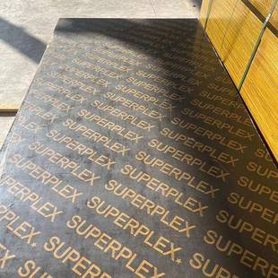 建筑木模板工地施工周转红色黑色覆膜板胶合板清水耐磨耐腐蚀