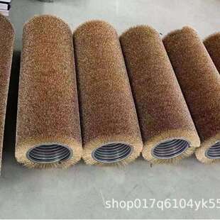 钢板抛光磨料丝刷辊工业抛光酸洗毛刷除锈除尘毛刷辊磨料丝毛刷辊