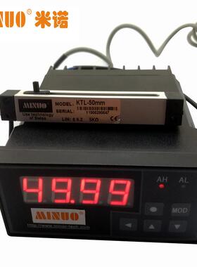 MINUO米诺KTW-B-10~400mm微型电子尺位置计电位计线性电位计