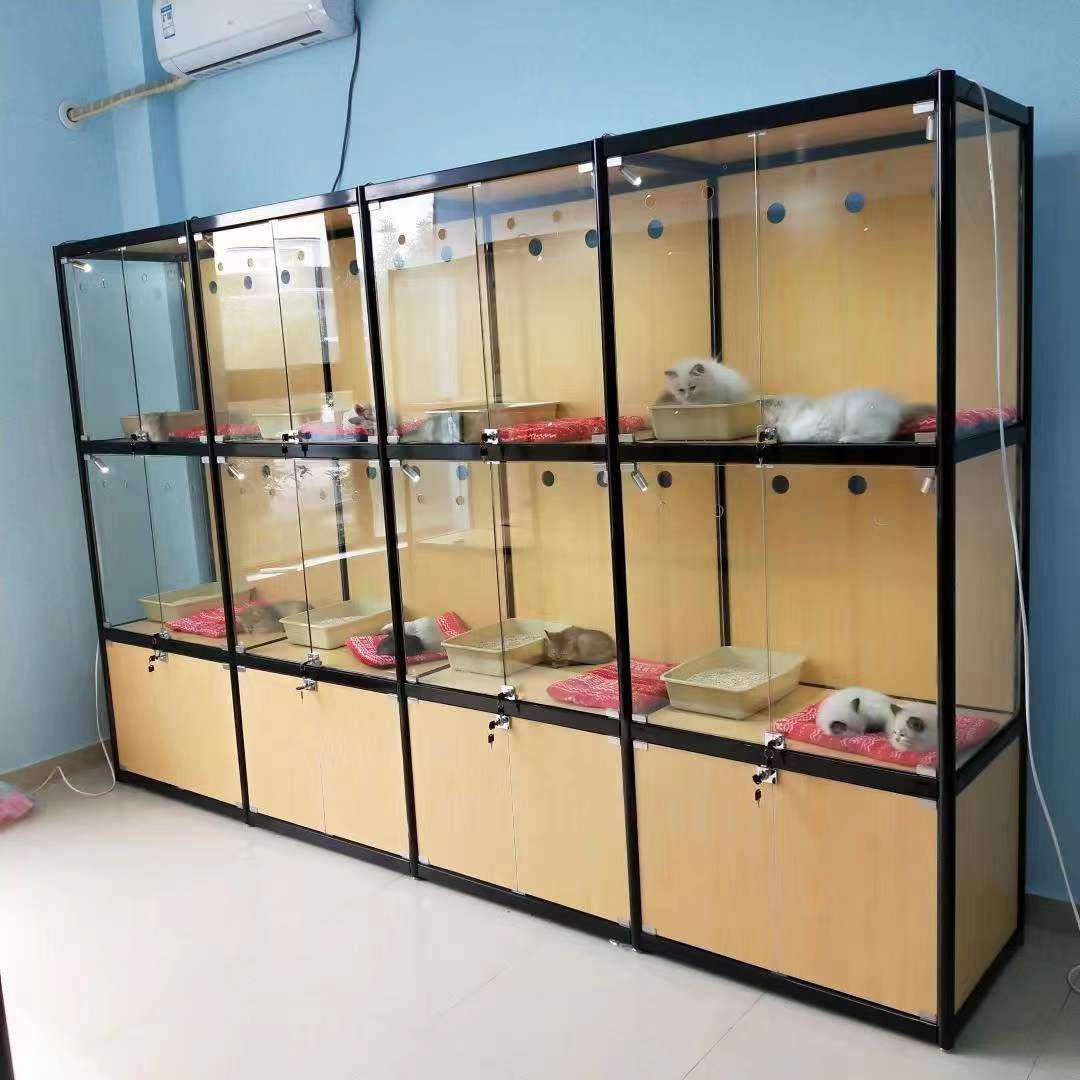 按需制作宠物货架猫咪狗狗展示柜宠物店柜子商场店铺货柜