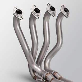 ZX6R不锈钢前段排气管尾段消声器 专车专用无损安装 2009-2019年