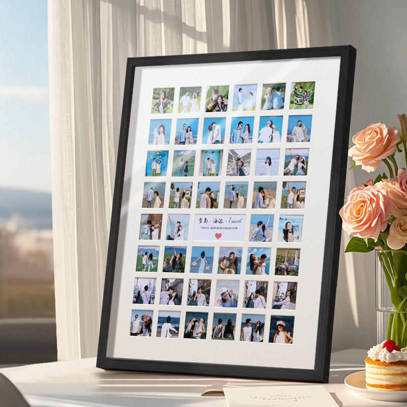 相框摆台照片定制diy洗情侣相片制作做成相册生日纪念礼物加打印,家居饰品,相框/画框,淘宝优惠券,粉丝福利购,淘宝优惠卷