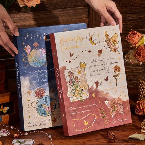 儿童玫瑰同学录小学六年级毕业纪念册高颜值小众风女生页本