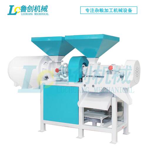 小型玉米脱皮制糁机 粮米加工磨坊苞米打碴子机 玉米榛子加工设备