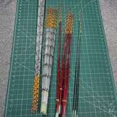 海筏稍白棍红棍黑棍AX海钓船筏竿配节竿稍银棍玻纤杆稍玻璃钢尖子