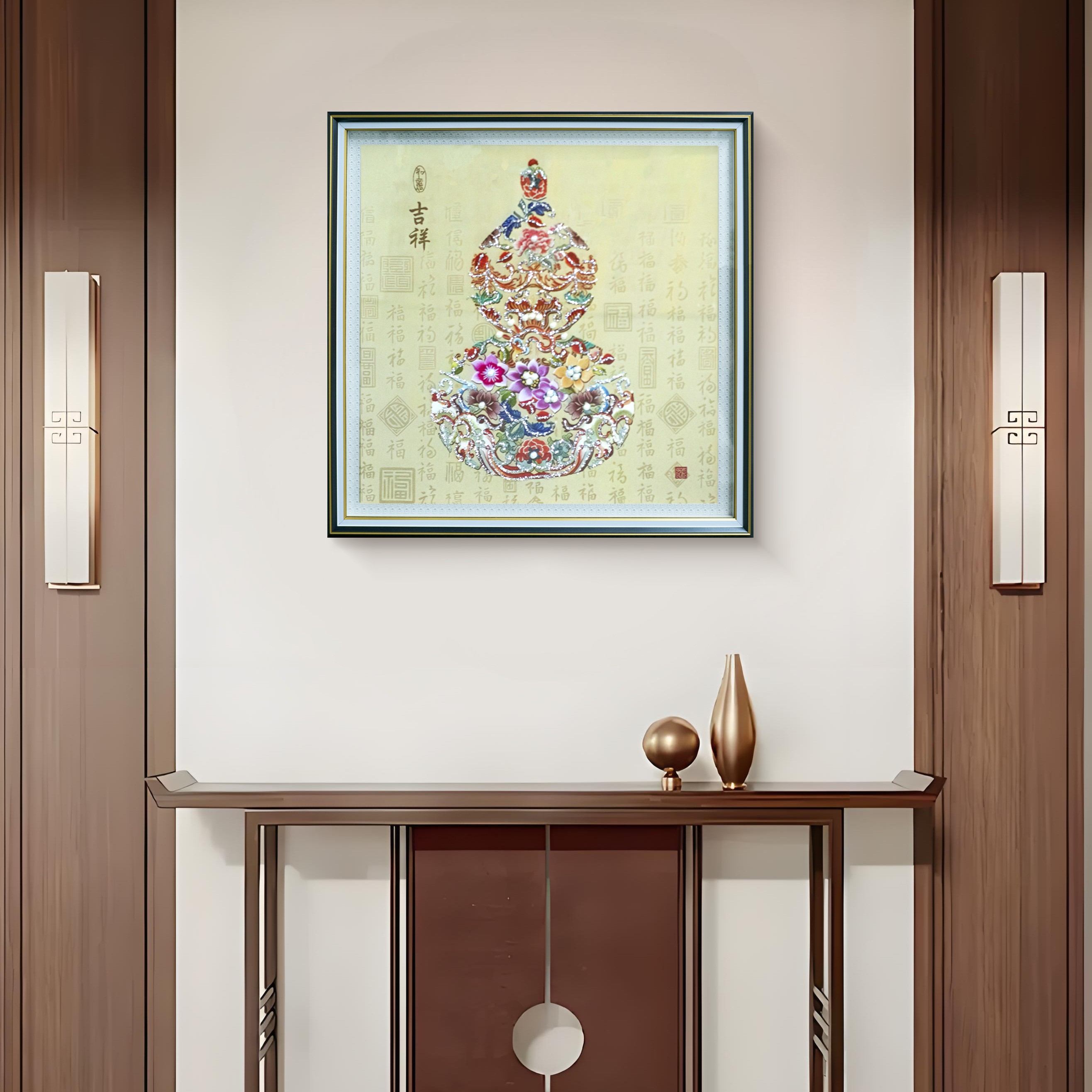 新中式福禄康宁葫芦立体实