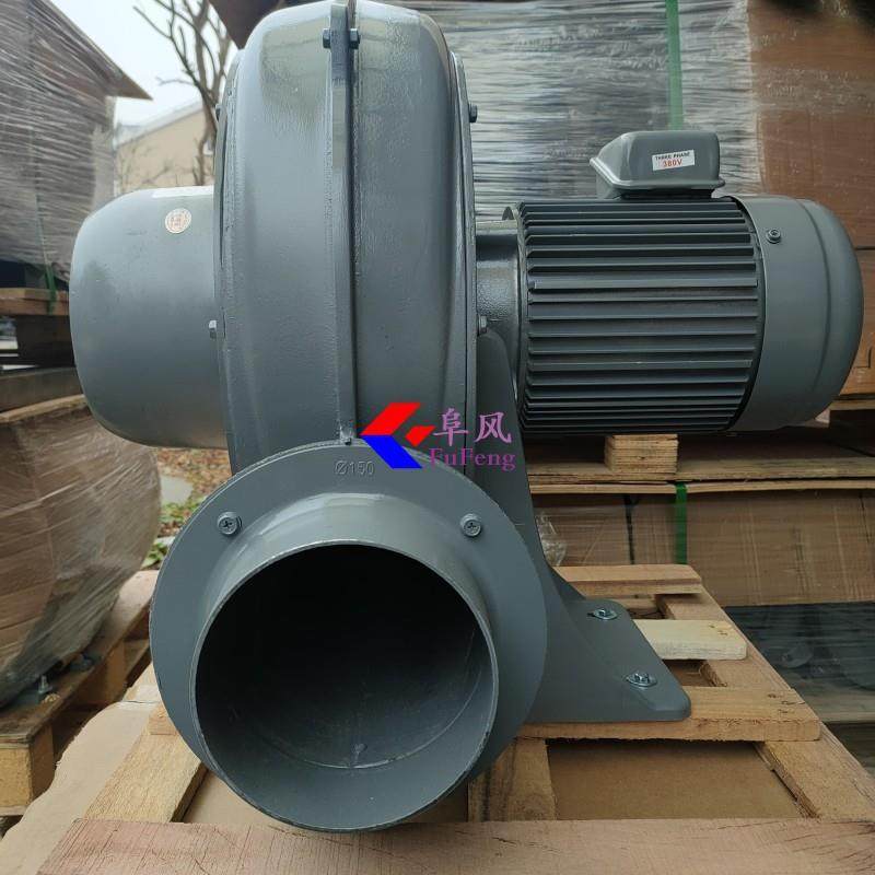PF-75直叶式鼓风机 0.2kw透浦式风机 PF75-02直翼式中压鼓风机