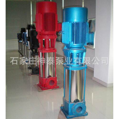 100GDL72-14X4立式不锈钢多级管道泵 矿用多级泵 生活增压给水泵