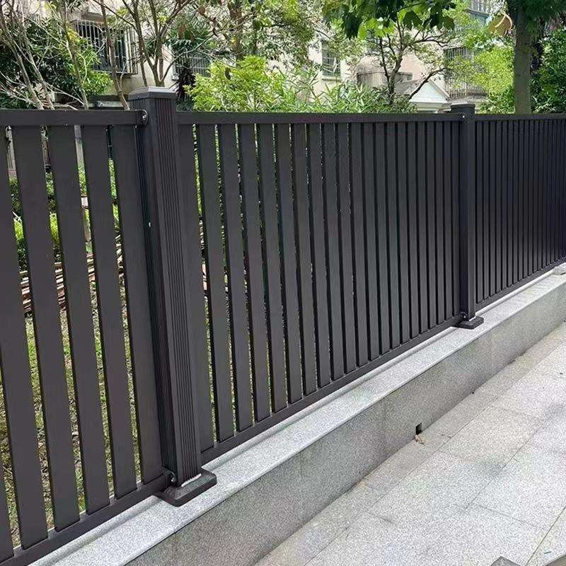 铝艺别墅护栏 铝合金围栏庭院花园院子阳台栅栏小区围墙院墙栏杆