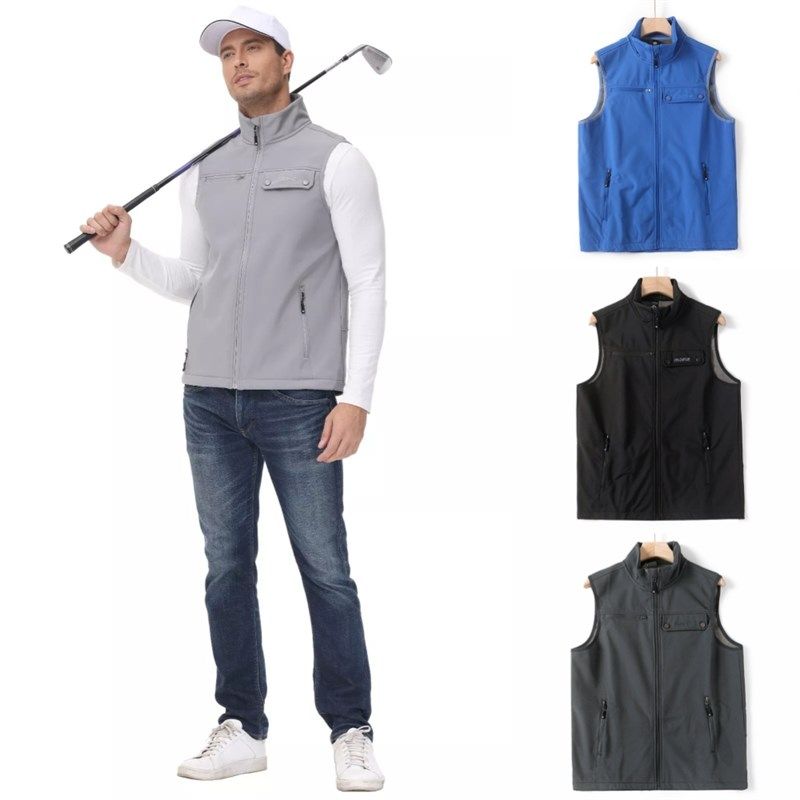 美单高尔夫系列 防风防水加绒保暖秋冬男士户外软壳运动马甲背心,男装,常规马甲,淘宝优惠券,粉丝福利购,淘宝优惠卷