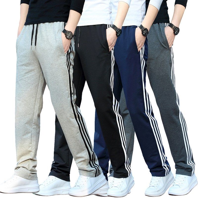 运动裤男士长裤夏季薄款直筒胖子加肥加大码宽松透气松紧休闲卫裤,男装,休闲裤,淘宝优惠券,粉丝福利购,淘宝优惠卷