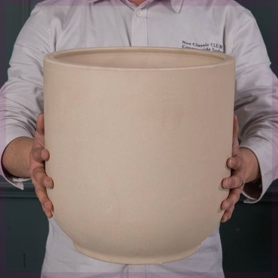 大型室内盆栽植物花盆特大号无釉素烧陶瓷透气性好的陶土客厅落地