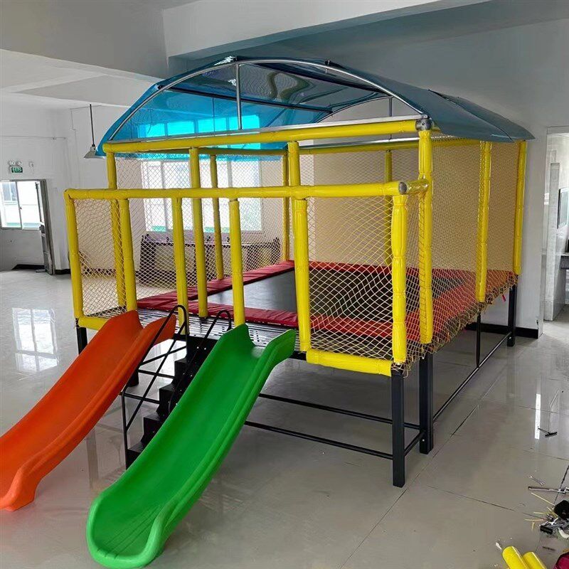幼儿园蹦床室外大型蹦床儿童滑梯跳跳床儿童大型蹦床组合