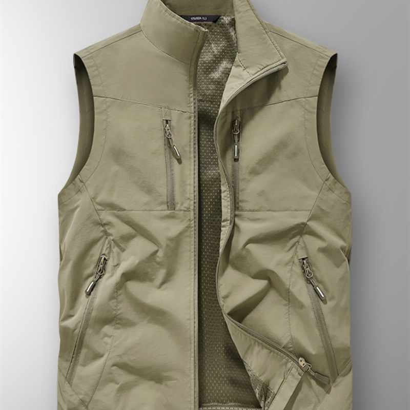 夏季廉航神器钓鱼马甲男户外登山机能路亚多口袋战术工装摄影背心,男装,常规马甲,淘宝优惠券,粉丝福利购,淘宝优惠卷