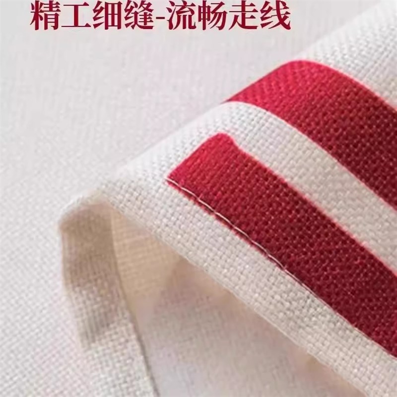 结婚桌旗红色新婚长条餐桌布布艺客厅电视柜五斗柜盖布异形茶几布图片