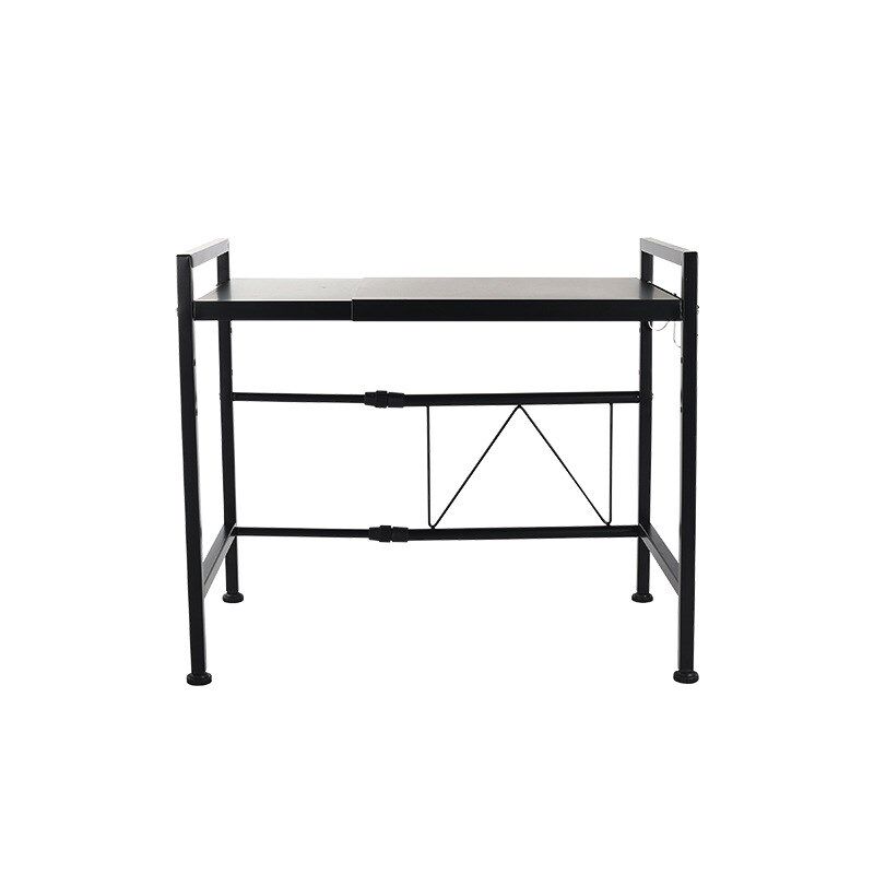 家用微波炉架 可伸缩落地收纳架桌面烤箱多功能厨房置物架