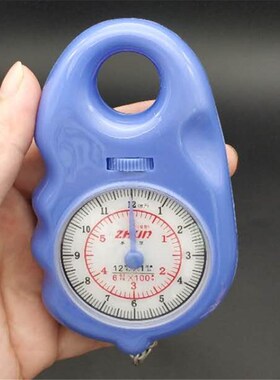 6JN牌家用称袖珍小型秤可6kg手提称挂秤弹簧秤便携式黑色