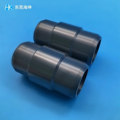 氮化硅保护套管 高纯导热氮化硅耐磨套绝缘耐高温陶瓷轴套生产厂