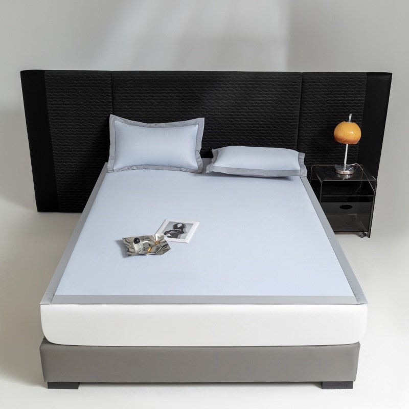 25年高奢夏季中分子凉感席1.8米双人G床凉席三件套1.5米床科技凉