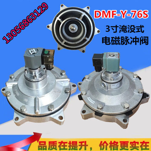上海袋式3寸淹没式电磁脉冲阀DMF-Y-76S高原FCA76MM  62S/40S 24V