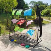 飞盘网九宫格团队飞盘掷准游戏道具器材亲子娱乐公司团建训练运动