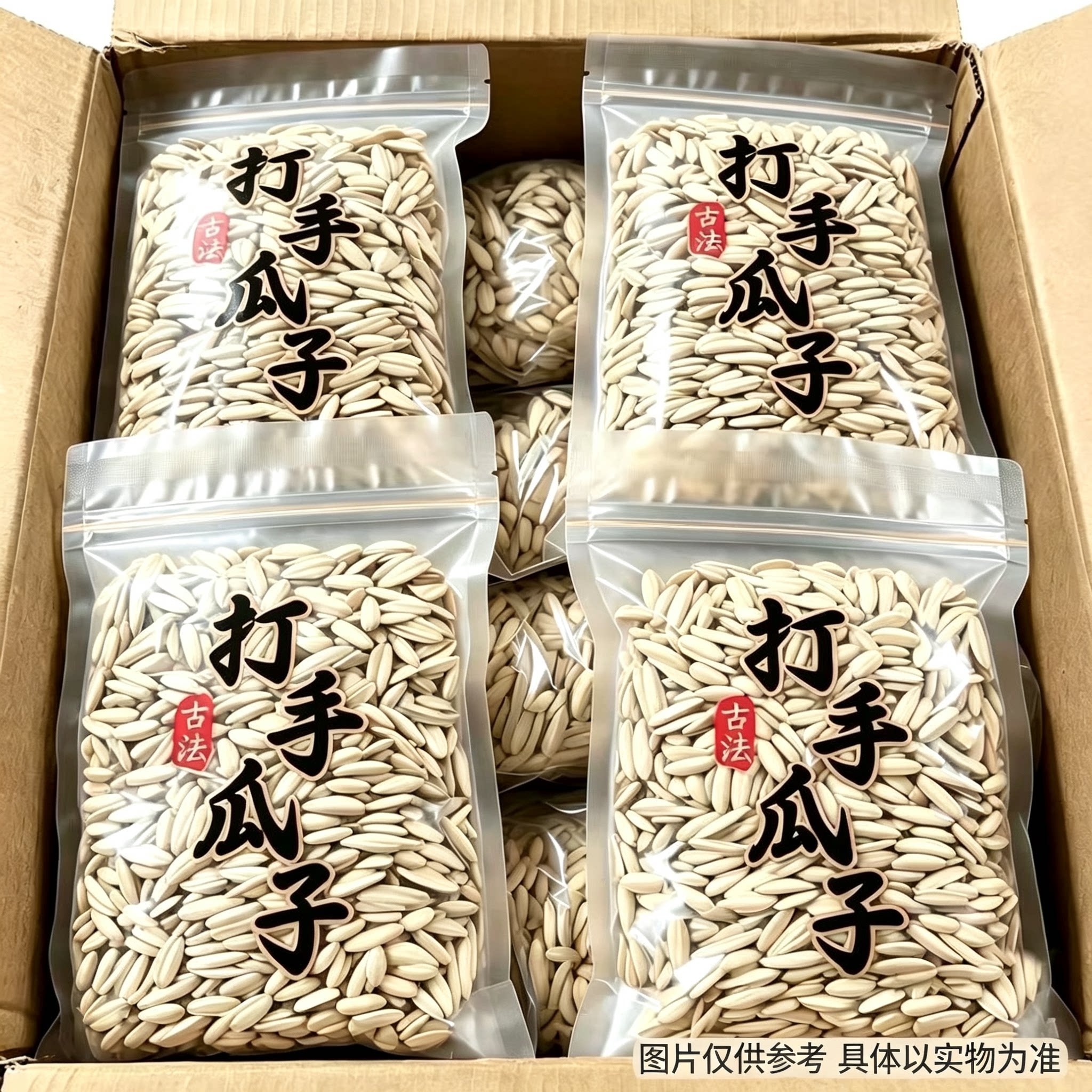 新店开业太便宜了】新货打手瓜子大颗粒白皮五香脱皮古法葵花籽