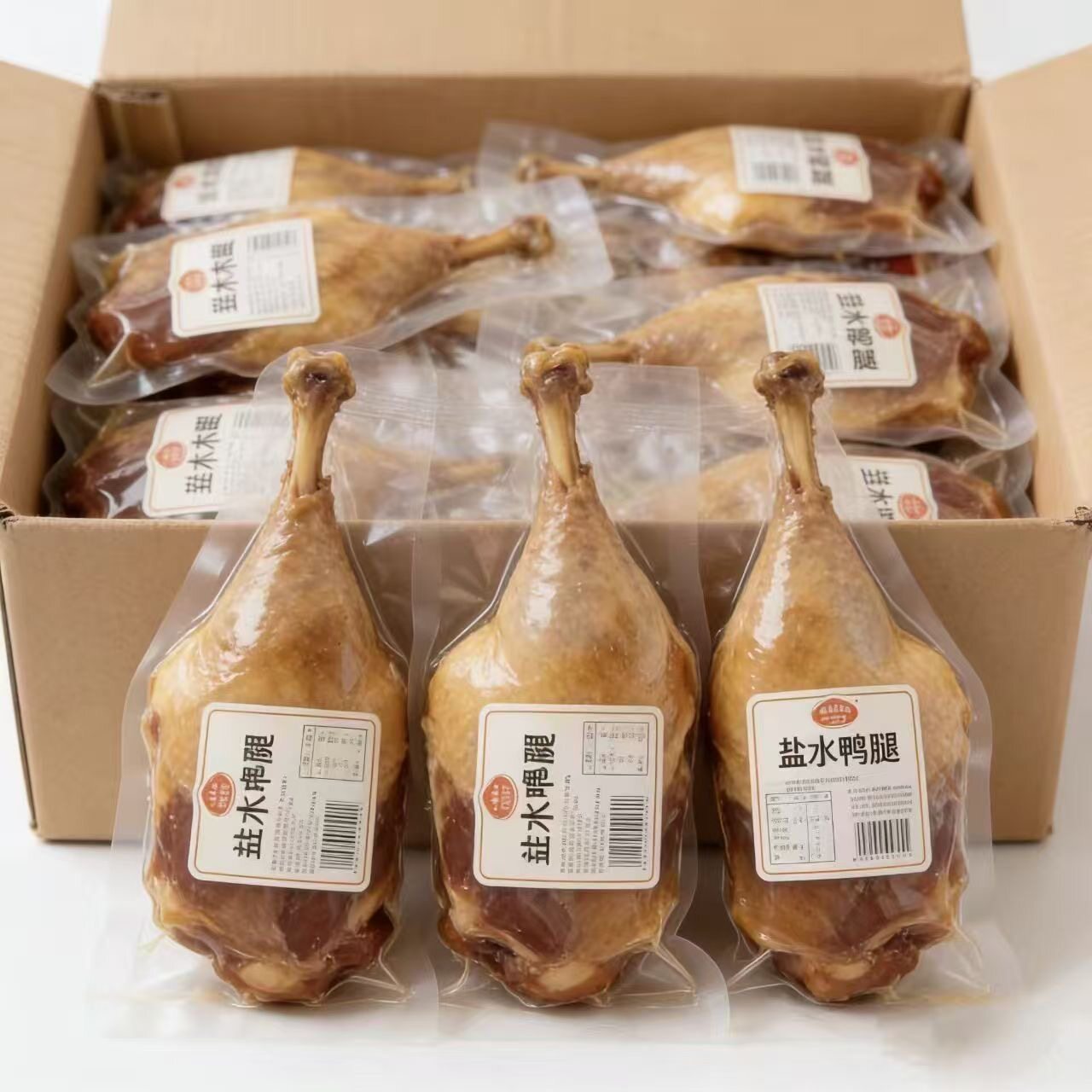 【10个盐水鸭腿】正宗南京盐水鸭腿新鲜大鸭腿真空即食鸭腿下酒菜