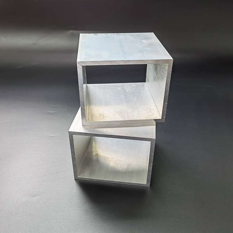 铝合金方管80x100x5mm矩形方通 空心方管型材80*100*5硬质铝方通