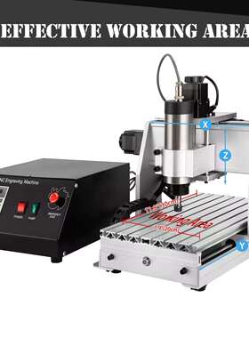3020 3轴4轴300W 800W 1500W MACH3 300x200mm木工雕刻机