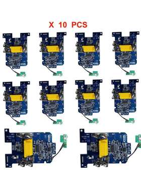 替代MAK牧田18V工具电池保护板10个蓝色大板BL1860B 5芯10芯18650