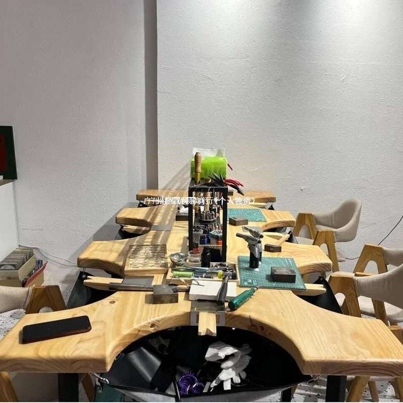 首饰金工手工桌打金桌实木金台加工工作台珠宝金银作台打金工桌无