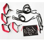 健身拉力器家用门上尼龙拉力绳全身训练阻力绳多功能健身器