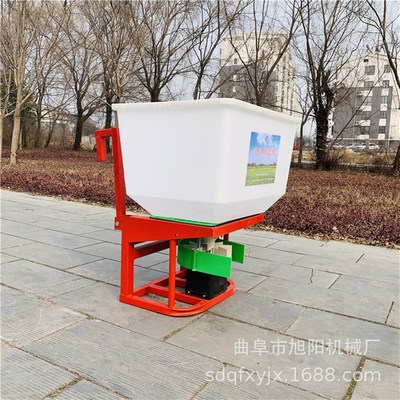 农用三轮车后挂式撒肥机公路撒盐小型播撒机四轮车前置电动施肥器
