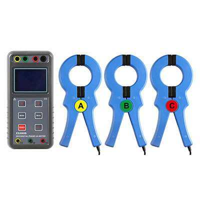 征能ES2000B大口径三相数字相位伏安表 多功能伏安表 电流1000A