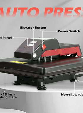 YF65A15自动烫画机Auto heat press machine自动热转印机