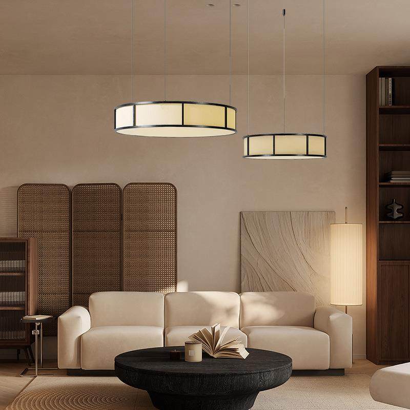 圆形极简客厅卧室布艺吊灯现代设计师别墅展厅样板房客厅灯具,电子元器件市场,其它元器件,淘宝优惠券,粉丝福利购,淘宝优惠卷