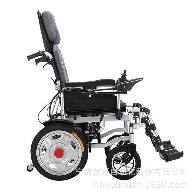 电动轮椅可折叠可躺手动自动代步车轻便残疾人车电动轮椅老年人车