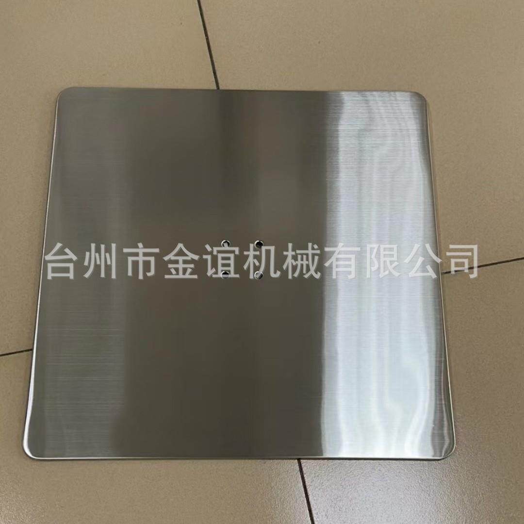 美发椅不锈钢底盘拉丝方盘发廊美发椅底盘