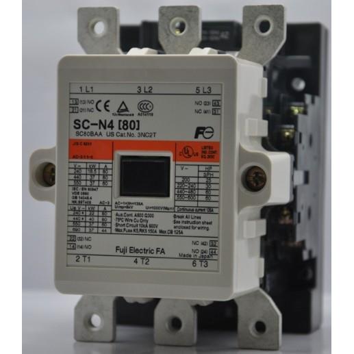 SC-N4 富士交流接触器SC-N4 AC220V 48V 110V 24V 380V 原装现货