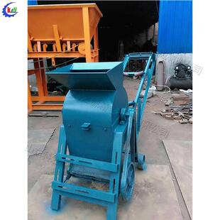 小型移动土壤粉土机 肥料结块豆饼豆渣碎土设备 种植泥土粉碎机