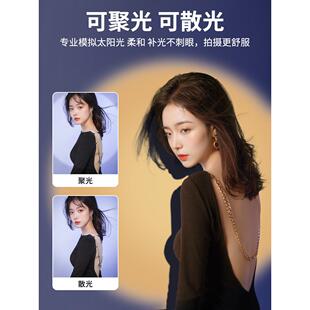 发丝灯主播头顶补光专用直播间顶灯拍摄神明少女氛围背景聚光轮廓